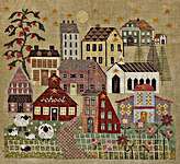 Click for more details of Star Village (cross stitch) by Thistles
