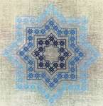 Click for more details of Stars Table Cover (Stjrener) (cross stitch) by Haandarbejdets Fremme