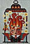 Click/tap for more details of Starwoman (cross stitch) by Barbara Ana Designs
