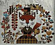 Click for more details of Steampunk Fox (cross stitch) by Barbara Ana Designs