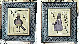 Click for more details of Steampunk Penelope and Percival (cross stitch) by The Proper Stitcher