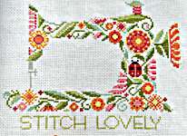Click/tap for more details of Stitch Lovely (cross stitch) by Robin Pickens