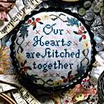 Click/tap for more details of Stitched Together (cross stitch) by Heartstring Samplery
