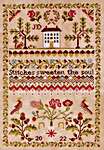 Click/tap for more details of Stitches be Sweet (cross stitch) by Jeannette Douglas
