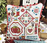 Click/tap for more details of Stitching Quaker (cross stitch) by Primrose Cottage Stitches