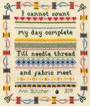 Click for more details of Stitching Sampler (cross stitch) by Bothy Threads