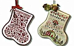 Click for more details of Stitching Stockings (cross stitch) by JBW Designs