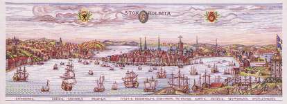 Click for more details of Stockholm (cross stitch) by Eva Rosenstand