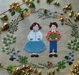 Click for more details of Storie Di Fiori E Piccoli Amori (Stories of Flowers and Childhood Sweethearts) (cross stitch) by Lilli Violette