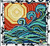 Click for more details of Stormy Seas (cross stitch) by MarNic Designs