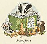 Click/tap for more details of Storytime (cross stitch) by Bothy Threads