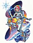 Click/tap for more details of Straight to the Stars (cross stitch) by Riolis