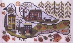 Click/tap for more details of Strawberry Bird (cross stitch) by Kathy Barrick