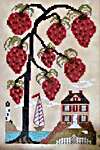 Click for more details of Strawberry Hill (cross stitch) by By The Bay Needleart