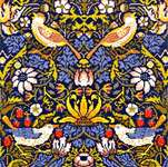 Click for more details of Strawberry Thief by William Morris (cross stitch) by Bothy Threads
