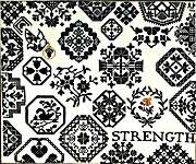 Click for more details of Strength Quaker Style (cross stitch) by AuryTM