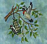 Click for more details of Suet Duet (cross stitch) by Crossed Wing Collection
