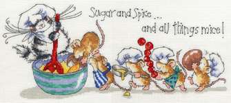 Click for more details of Sugar and Spice (cross stitch) by Bothy Threads