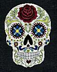 Click for more details of Sugar Skull No.1 (cross stitch) by Glendon Place