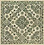 Click/tap for more details of Sumatran Lace (cross stitch) by Ink Circles