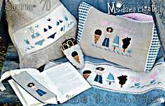 Click/tap for more details of Summer '70 (cross stitch) by Madame Chantilly
