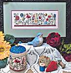 Click/tap for more details of Summer Alphabet Garden (cross stitch) by Jeannette Douglas