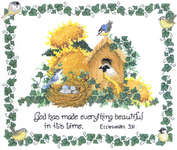 Click for more details of Summer Birdhouse (cross stitch) by Imaginating