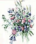 Click for more details of Summer Bouquet (cross stitch) by Oven Company