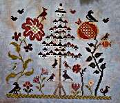 Click/tap for more details of Summer Breeze (cross stitch) by Thistles