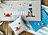 Click/tap for more details of Summer (cross stitch) by Madame Chantilly