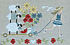 Click for more details of Summer Delivery (cross stitch) by Madame Chantilly
