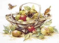 Click for more details of Summer Fruit (cross stitch) by Marjolein Bastin