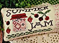 Click/tap for more details of Summer Jam (cross stitch) by October House