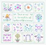 Click/tap for more details of Summer Joy (cross stitch) by Imaginating
