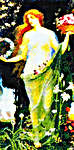 Click/tap for more details of Summer - Masques of the Four Seasons (cross stitch) by Kustom Krafts