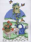 Click for more details of Summer Nest Box (cross stitch) by Permin of Copenhagen