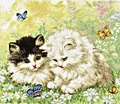 Click for more details of Summer Playtime (cross stitch) by Letistitch