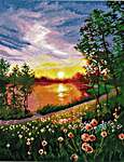 Click for more details of Summer Sunset (cross stitch) by Oven Company