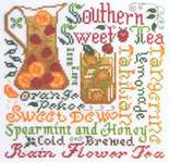Click/tap for more details of Summer Sweetness (cross stitch) by Tempting Tangles Designs