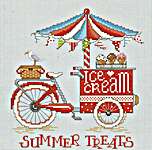 Click for more details of Summer Treats (cross stitch) by Sue Hillis Designs