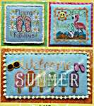 Click for more details of Summer Vibes (cross stitch) by Waxing Moon Designs