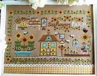 Click for more details of Sunflower Farm (cross stitch) by Cuore e Batticuore