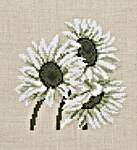 Click for more details of Sunflower in Monochrome (cross stitch) by Permin of Copenhagen