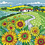 Sunflower Landscape