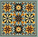 Click/tap for more details of Sunflower Symphony (cross stitch) by Carolyn Manning