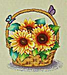 Click for more details of Sunny Basket (cross stitch) by Cross Stitching Art