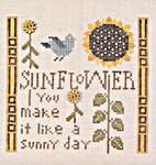 Click/tap for more details of Sunny Day (cross stitch) by Heart in Hand