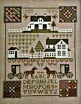Click/tap for more details of Sunshine & Shadow (cross stitch) by The Prairie Schooler