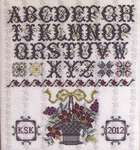 Click for more details of Surrey House Sampler (cross stitch) by Rosewood Manor
