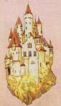 Click for more details of Suspended Castle (cross stitch) by Nimue Fee Main